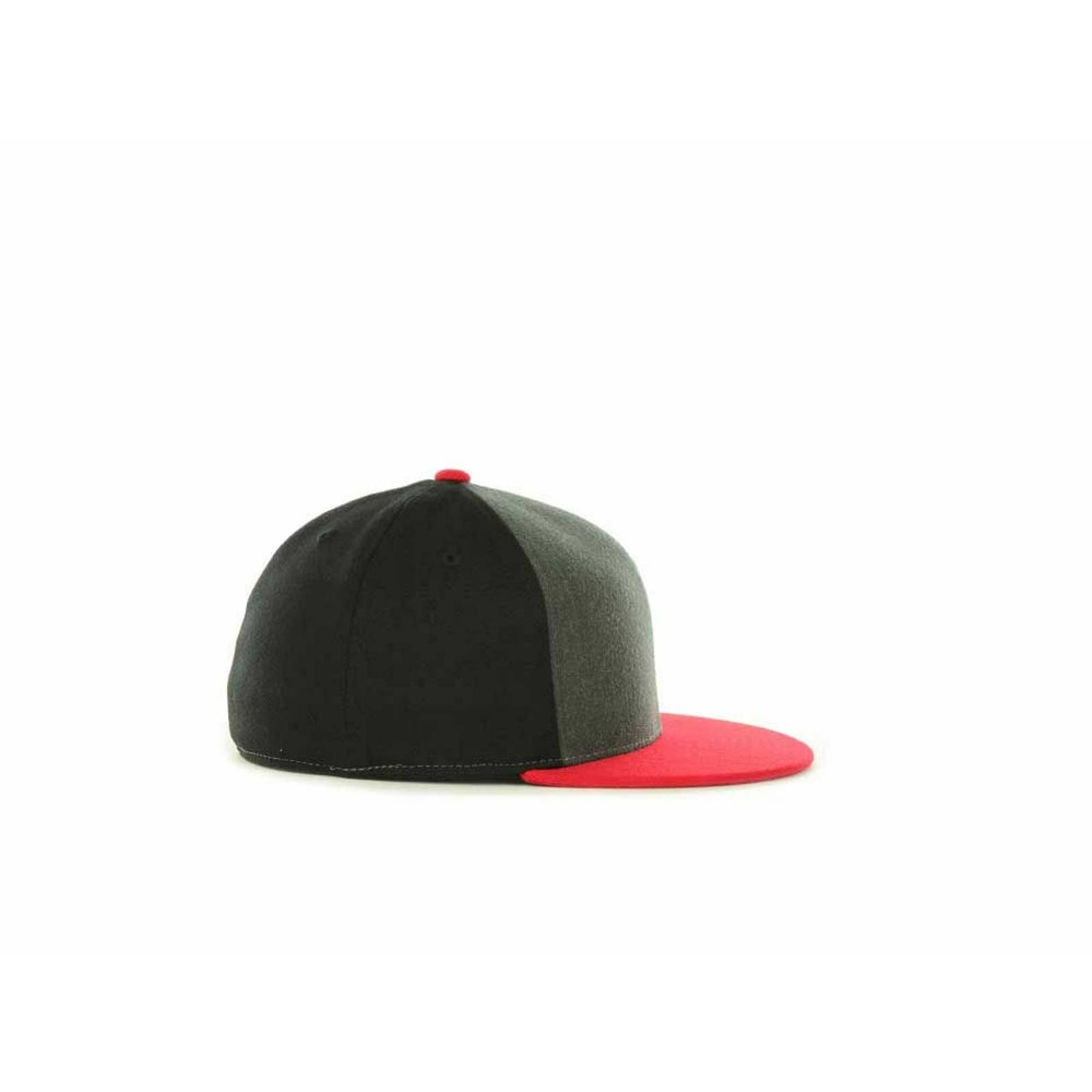 Volcom Men's Modern 210 FlexFit Stretch Wool Hat Cap in Small/Medium Black/Red - Picture 4 of 5